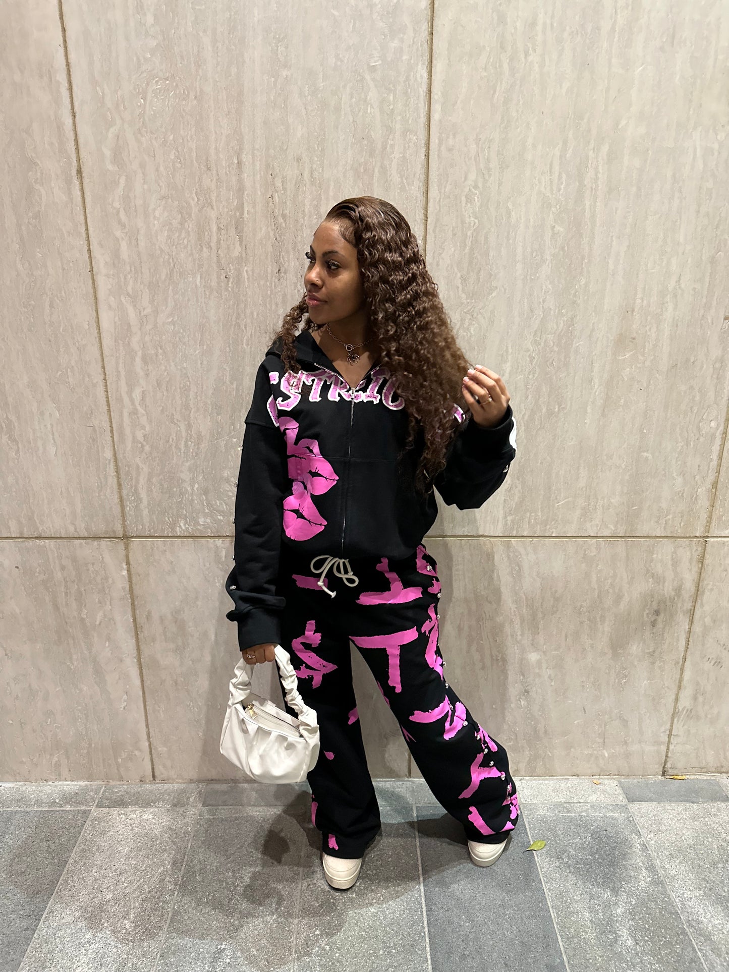 Pink valentines set