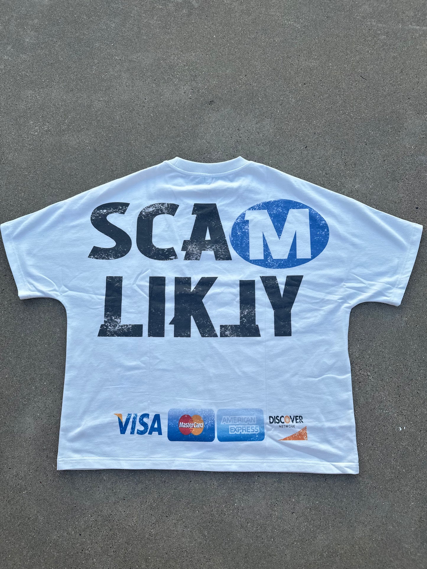 Scam likly box tee