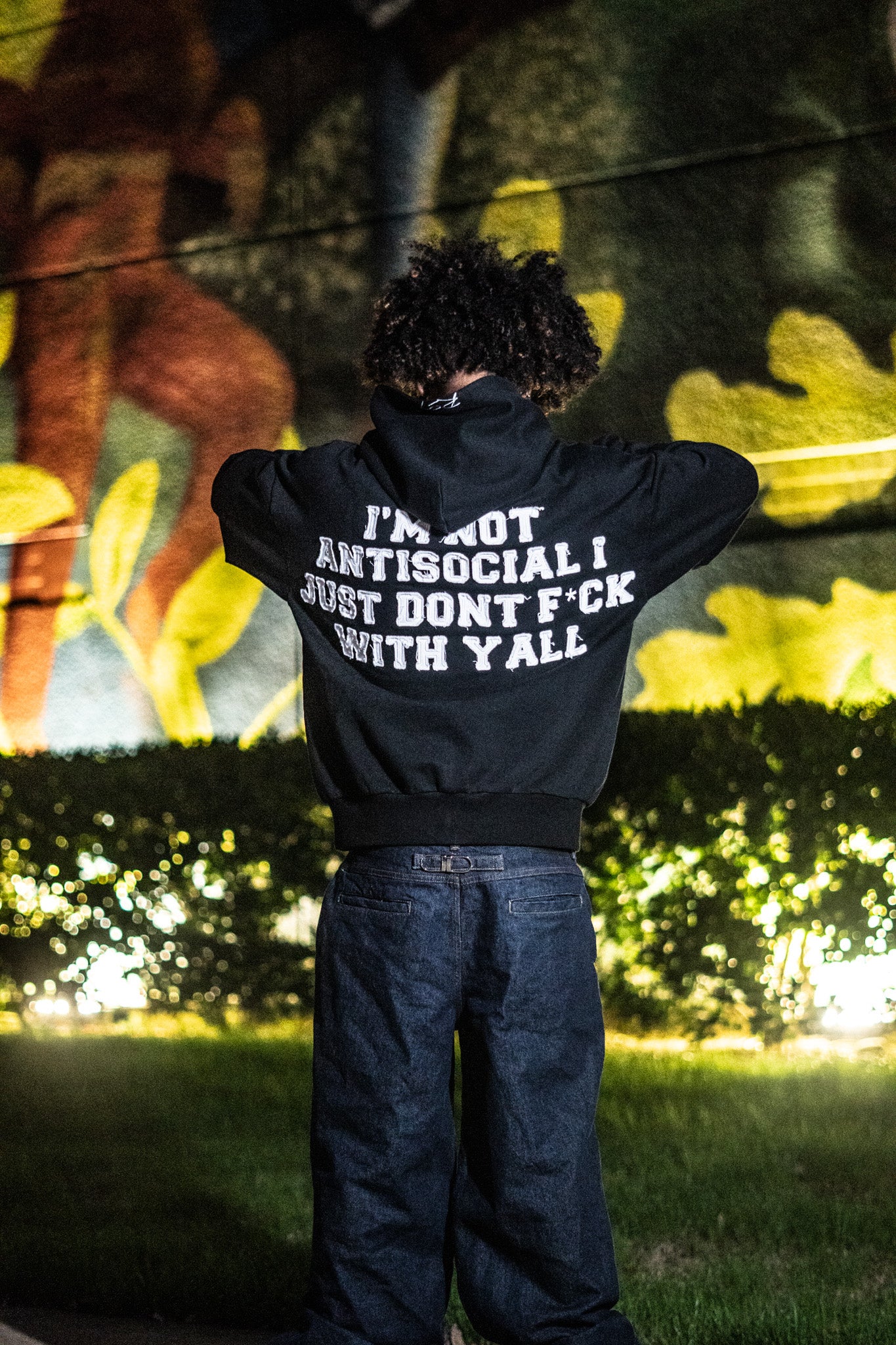 Antisocial hoodie