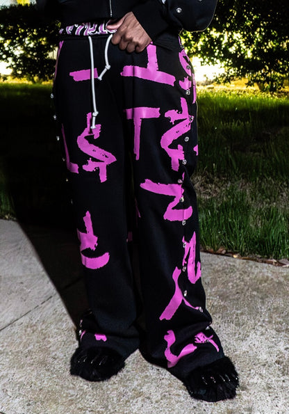 Rst rhinestone sweatpants