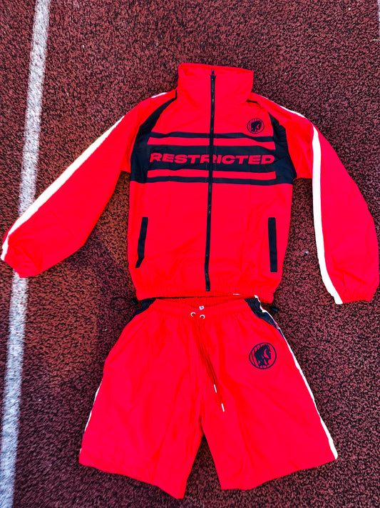 Red (reflective) nylon set