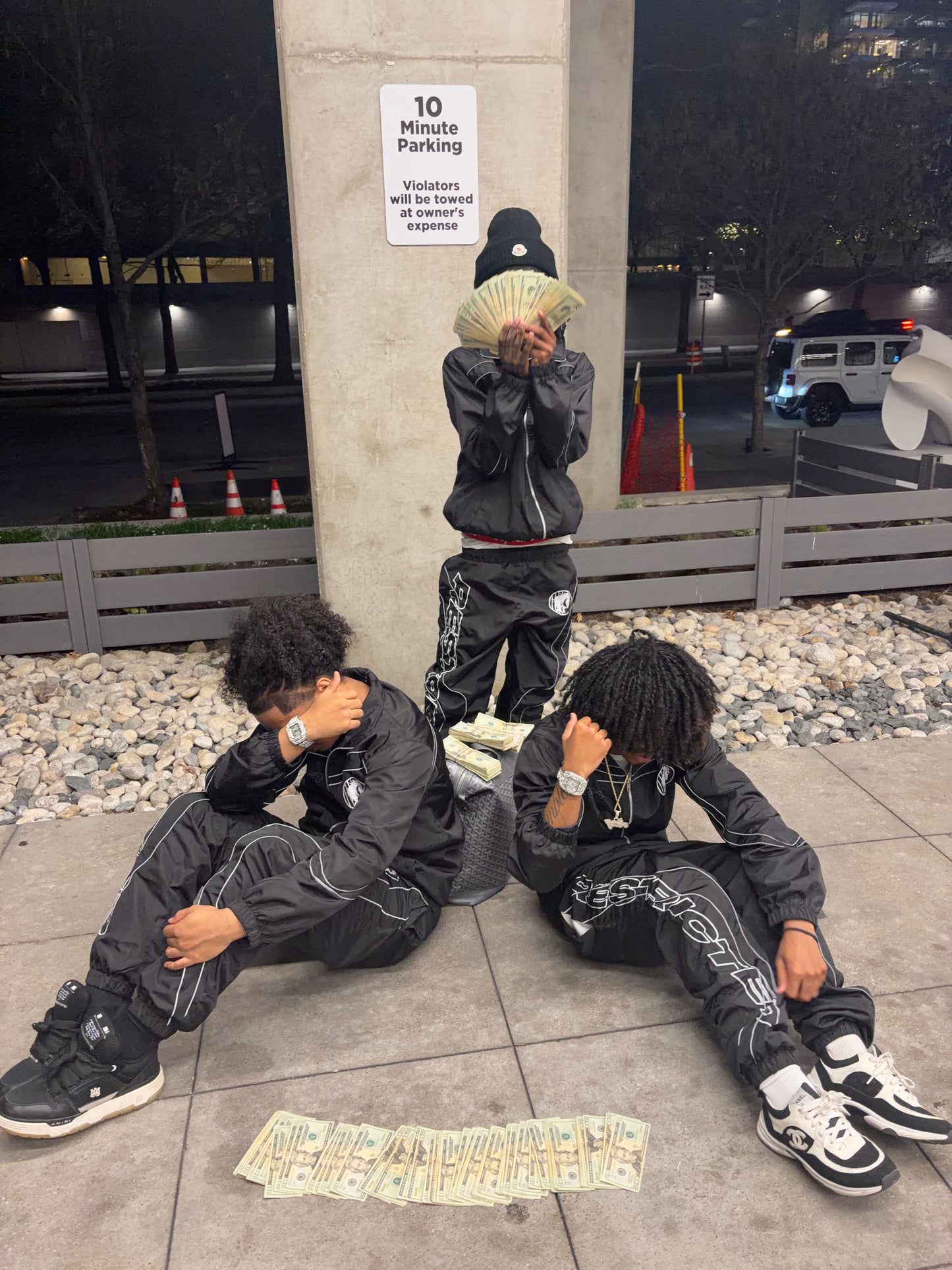 Black (reflective) trackset