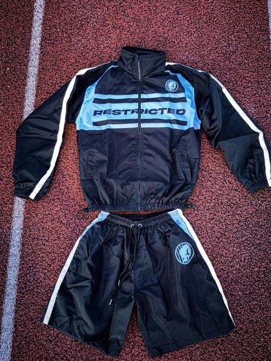 Black (reflective) nylon set