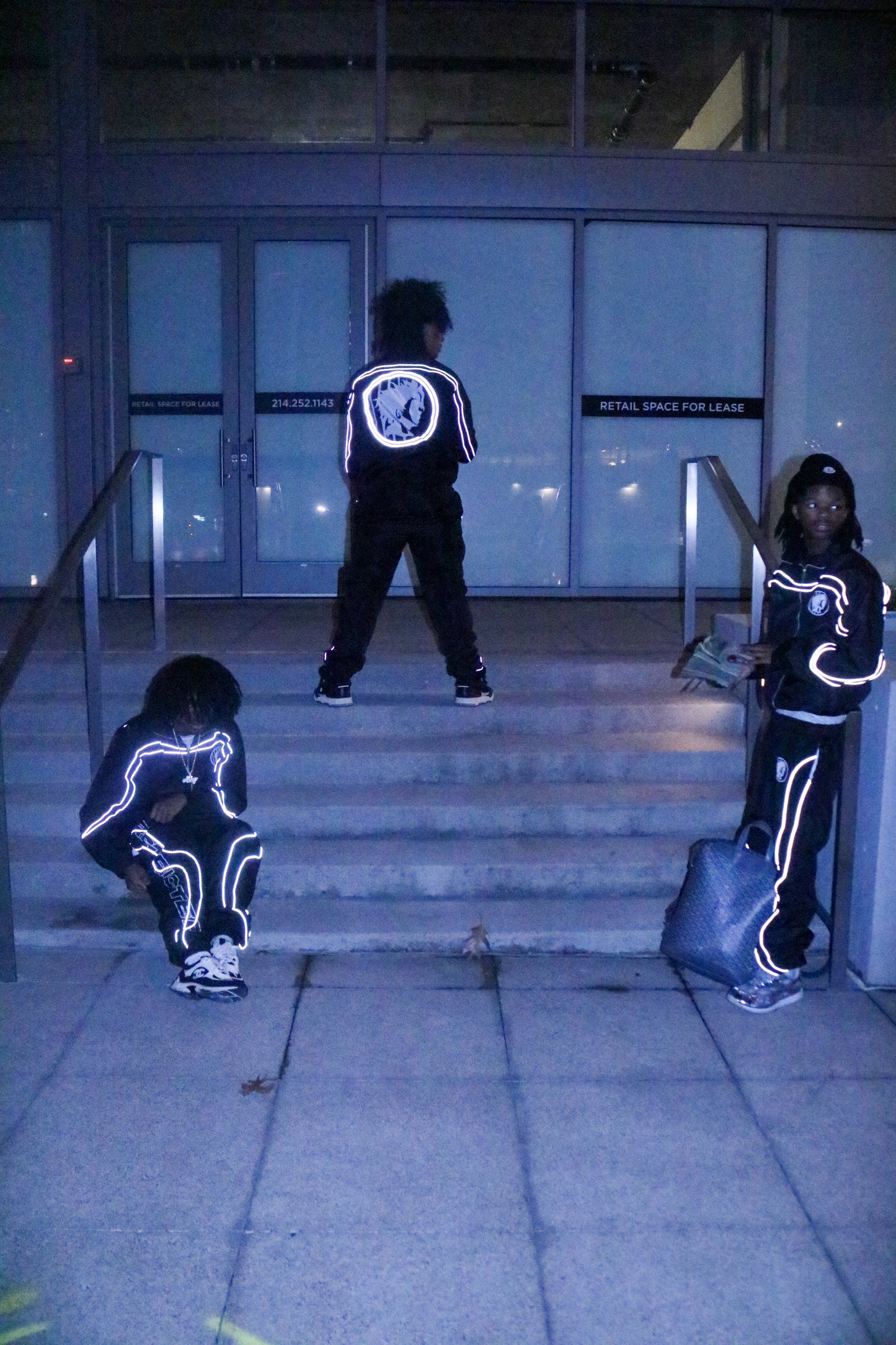 Black (reflective) trackset