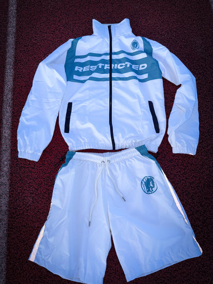 White (reflective)nylon set