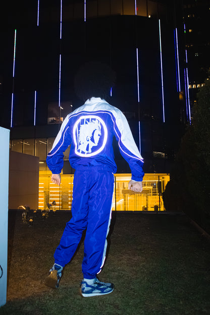 2 tone blue (reflective) set